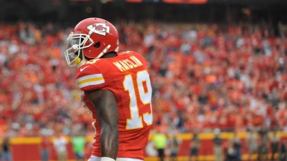 Jeremy Maclin inactive for Chiefs after concussion