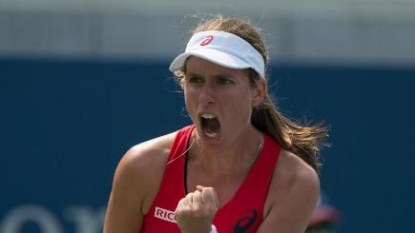 Johanna Konta claims second September win over Andrea Petkovic in Wuhan Open