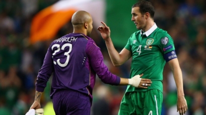 Hammers keeper Randolph helps Republic of Ireland stun world champions Germany