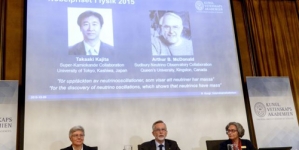 Kajita, McDonald win Nobel physics prize for neutrino work