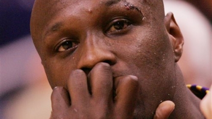 Lamar Odom Opens His Eyes!