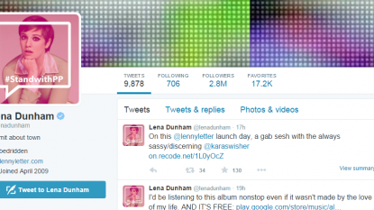 Lena Dunham Stopped Using Twitter Due To Bullying