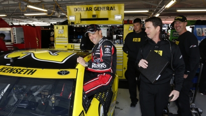 Logano takes victory at Kansas