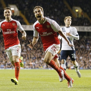 Arsenal tear down Spurs, figuratively and literally, in testy North London