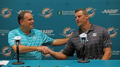 Miami Dolphins name Dan Campbell as interim head coach