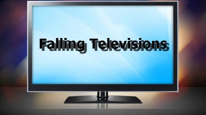 Toppling TV sets injuring more kids, study shows