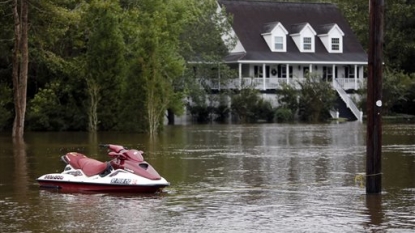 More heavy rainfall swamps South Carolina