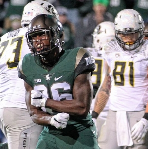 No. 2 Michigan State Avoids Upset, Holding Off Purdue 24-21