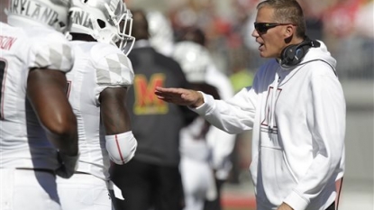 No. 1 Ohio State struggles then shakes off Maryland 49-28