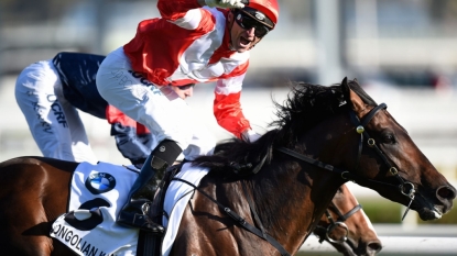 Mongolian Khan wins Caulfield Cup