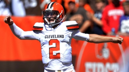 Police question Cleveland Browns quarterback Johnny Manziel in domestic