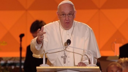 Pope Francis: “God Bless America!”