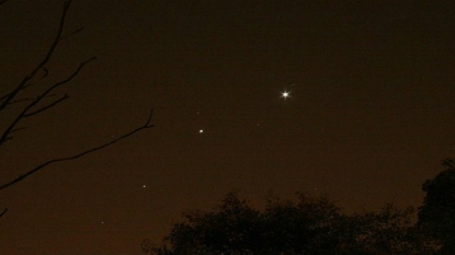 Pre Halloween sky to see Jupiter, Mars, Venus form planetary trio