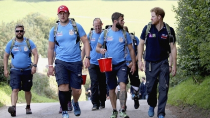 Prince Harry joins Walking With The Wounded as fearless servicemen journey the