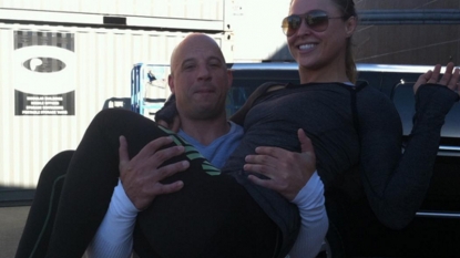 Ronda Rousey training Vin Diesel’s daughter