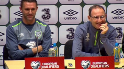 Roy Keane says Robbie Keane should play unless he’s breastfeeding!