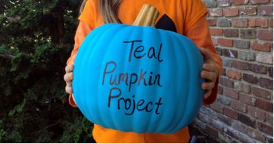 Painting a pumpkin teal this Halloween could save a child’s life