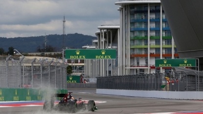 FP1 topped by Hulkenberg as hydraulic fluid spills on Sochi circuit