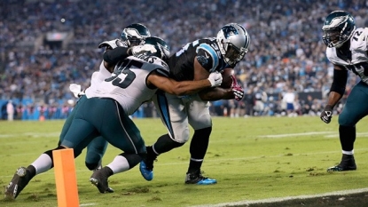 Carolina Panthers defeat Philadelphia Eagles and make franchise history