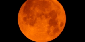 Super blood moon wows stargazers