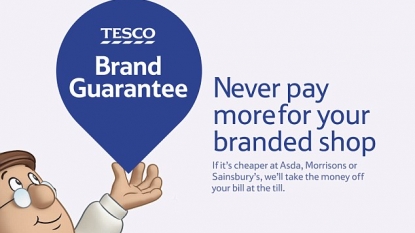 Tesco introduces ‘Brand Guarantee’ price match initiative