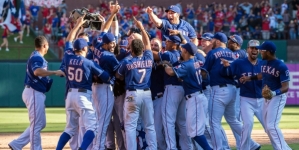 Texas Rangers eliminate Los Angeles Angels of Anaheim