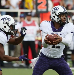 Third-ranked TCU survives upset bid on late, improbable touchdown