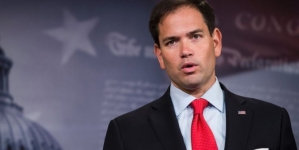 Trump Sends Rubio A Case Of Water To Help With His Sweating