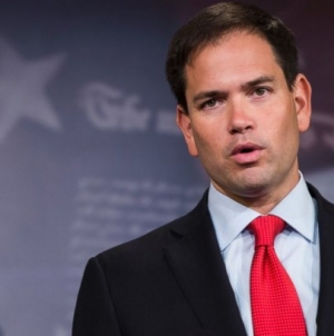 Trump Sends Rubio A Case Of Water To Help With His Sweating