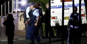 Two killed outside Australian state police headquarters