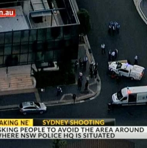 Two people die in shootings near Sydney police headquarters