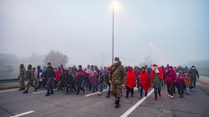 Anti-border protesters try to storm Eurostar terminal at King’s Cross