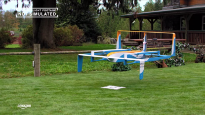 Amazon releases updated delivery drone photos, video showing new prototype