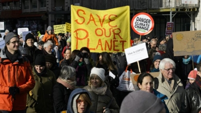 Hundreds Rally For Climate Change