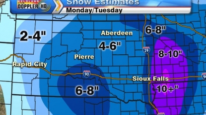 Accumulating Snow Expected Monday Into Tuesday