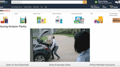 Amazon Pantry takes on United Kingdom supermarkets