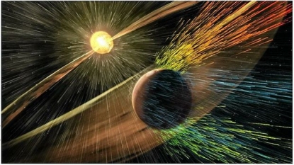 Solar winds are stripping the Martian atmosphere at 100g p/s