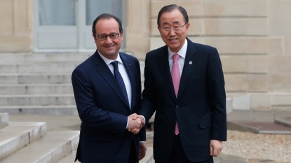 Ban Ki-moon, Hollande, urge Commonwealth countries to support Paris climate