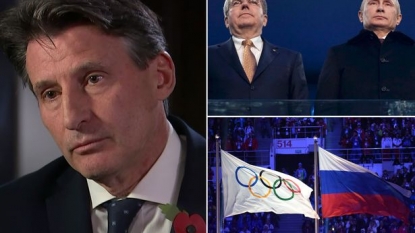 Lord Coe sends Russia into exile