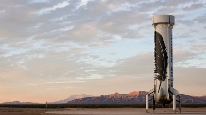 Jeff Bezos’s Blue Origin just secretly landed a reusable rocket