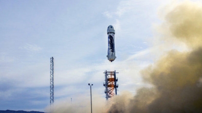 Blue Origin Completes Successful Reusable Rocket Landing As Commercial Space