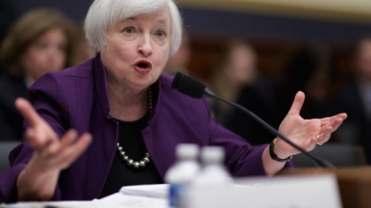 Yellen hints at rate hike possibility