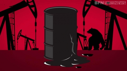 Oil drops on supply glut despite cut in USA oil rigs