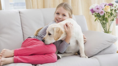 Family dogs reduce risk of asthma in children