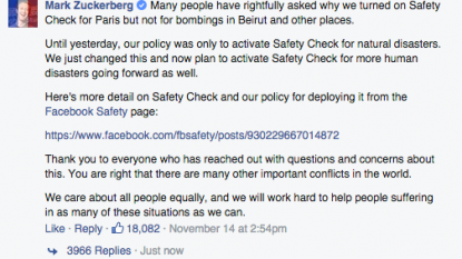 Facebook to use ‘Safety Check’ more often for terror attacks