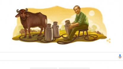 Google Doodle Honours Dr.Verghese Kurien on National Milk Day