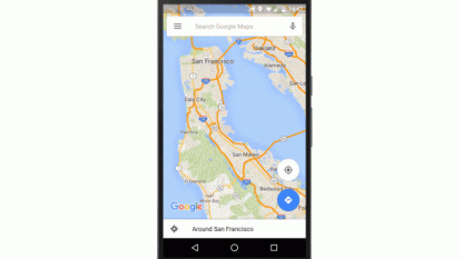 Google updates Android version of Google Maps app