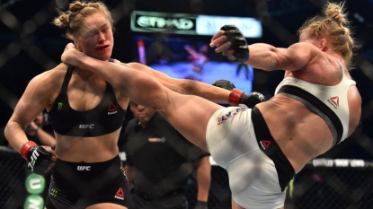 Holm KO’s Rousey’s UFC world title