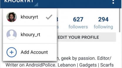 Instagram begins multiple account support rollout with latest Android beta