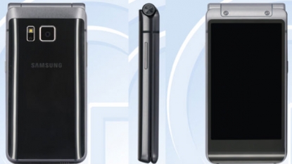 Images of high-end Samsung flip phone leaked — Samsung flip phone